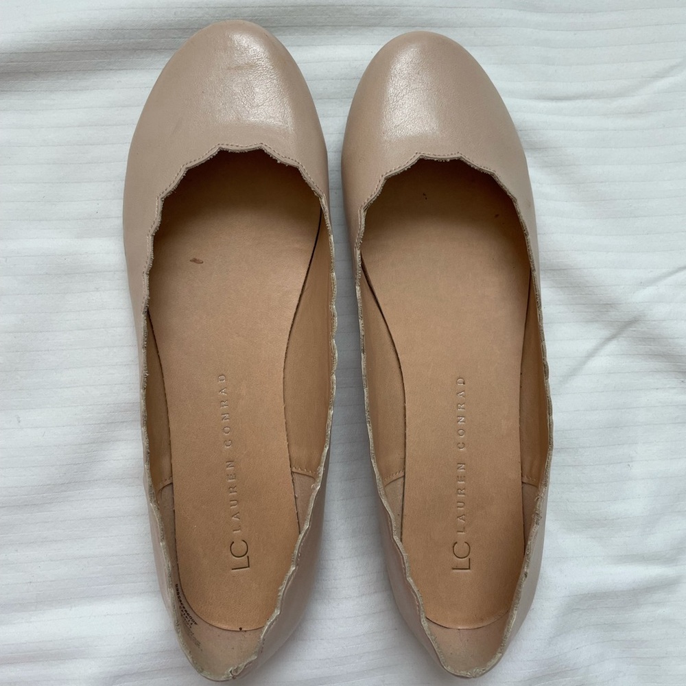 Lauren Conrad blush flats